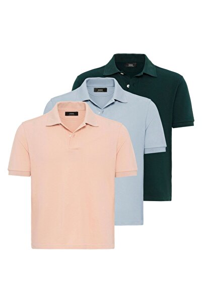 S13 Store 3-pack polo collar t-shirt
