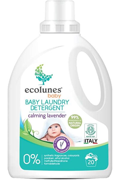 Ecolunes Soothing Baby Laundry Detergent, Lavender Scent, 1000 ml
