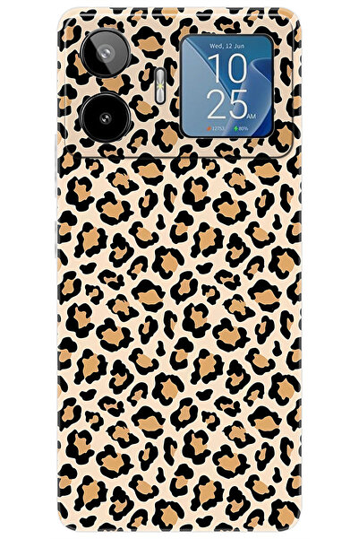 General Mobile GM 26 PRO 5G (G903) Uyumlu Kılıf Desen Baskılı Silikon Leopar ...