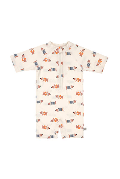 Lassig UV Korumalı Mayo Beach Dog Orange Dark Sea
