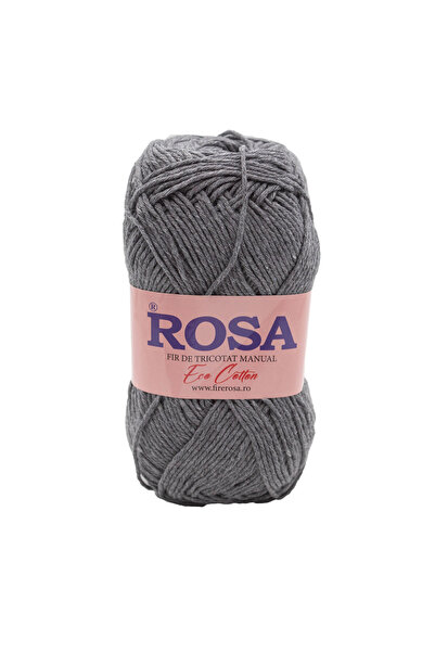 Pin Trade SRL Bobina fir tricotat Rosa Cotton 7517, 100% bumbac reciclat, 100...