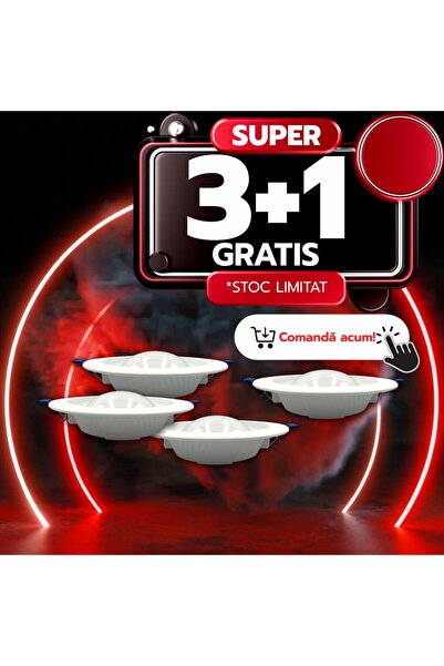 DELIGHT Spot LED Saturn cu Cip LED Samsung 9W, 6500K, 720lm, 3+1 GRATIS