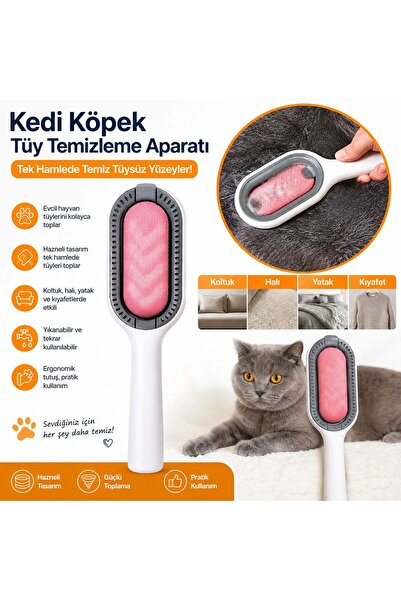 MKSPET Islak Mendil Aparatlı Kedi Köpek Tüy Temizleyici Toz Toplayıcı Tiftik Toplayıcı Tarak