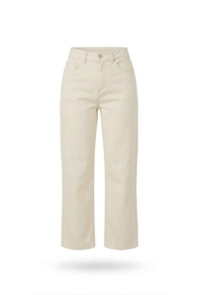 yb yağmur butik Loose Leg Cropped Jeans