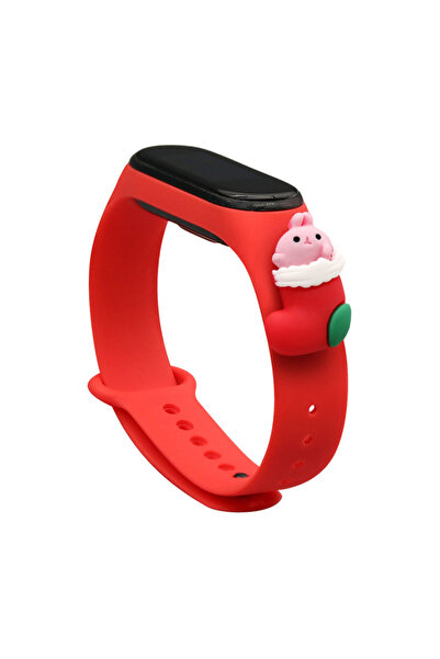 Hurtel Curea de silicon de Crăciun pentru Xiaomi Mi Band 3 / Mi Band 4, model...