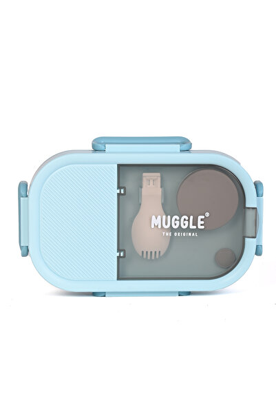 MUGGLE Ms-22 Stainless Steel Lunch Box with Compartments, Leak-Proof, 700 Ml....