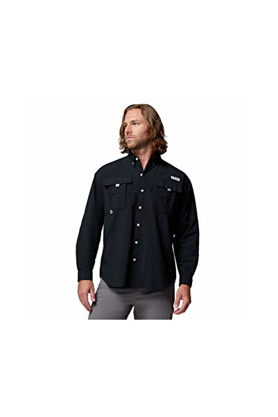 Columbia Bahama Ii L/S Shirt Men's Casual Shirt 1011621009 Black