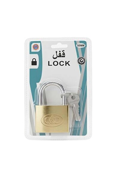 Generic قفل امان معدني مع 3 مفاتيح