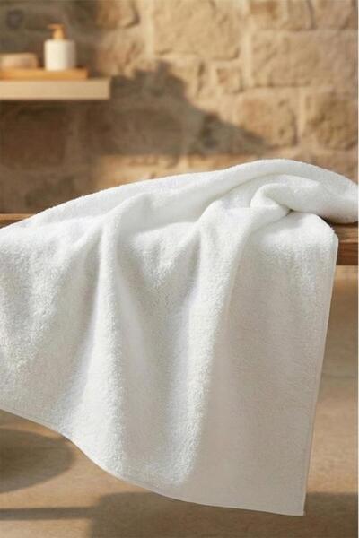 Çeyiz Diyarı White Cotton 100% Cotton 50X90 cm Hand and Face Towel