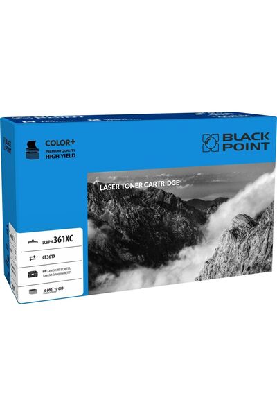 Black Point Cartuș de toner LCBPH361XC Cyan, înlocuitor pentru 508X (BLH361XCBW)