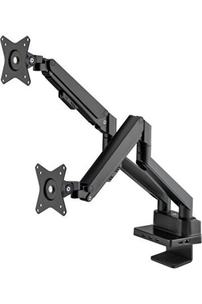 MANHATTAN Suport TV și Monitor cu Dock/Hub Integrat, pentru Birou, Complet Ar...
