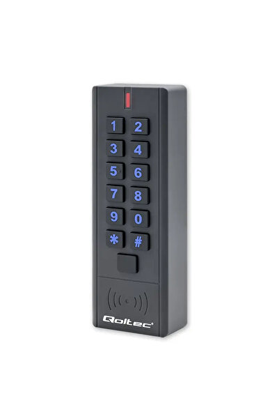 Qoltec 52441 HYPERION Lacăt cu combinație cu cititor RFID, card cu cod, brelo...