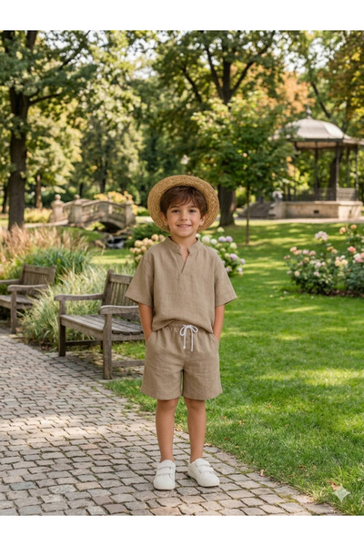 erayalpkids Linen Men's Suit