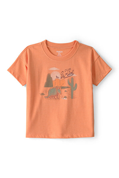 OshKosh Little Boy T-Shirt 2 Years-5 Years Orange