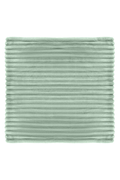 OEM Winter Decorative Flannel Pillowcase Mint Green 45x45cm