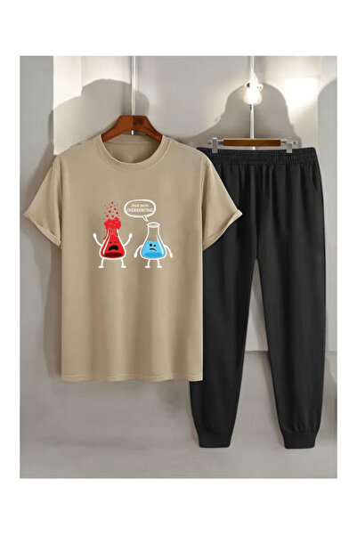 Eritqaa Chemistry Experiment Printed Tracksuit Set