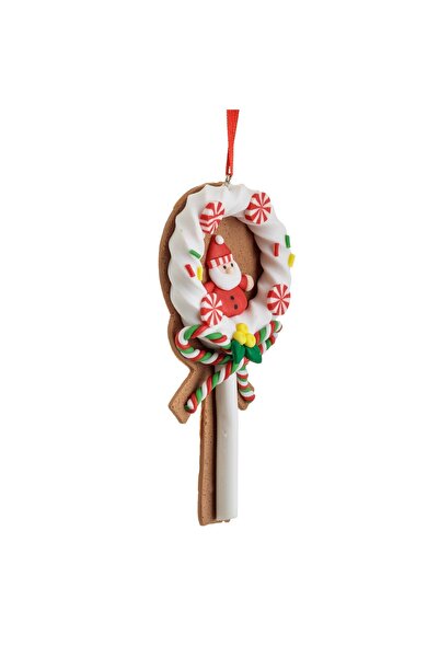 Zumzeria Christmas Tree Ornament Gingerbread Candy 5x12cm