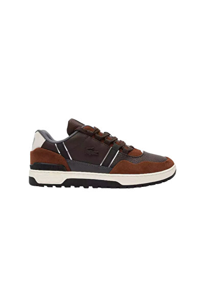 Lacoste T-Clip Wntr 223 2 Sma 746SMA00971W7 Δερμάτινα Ανδρικά Sneakers σε Καφ...