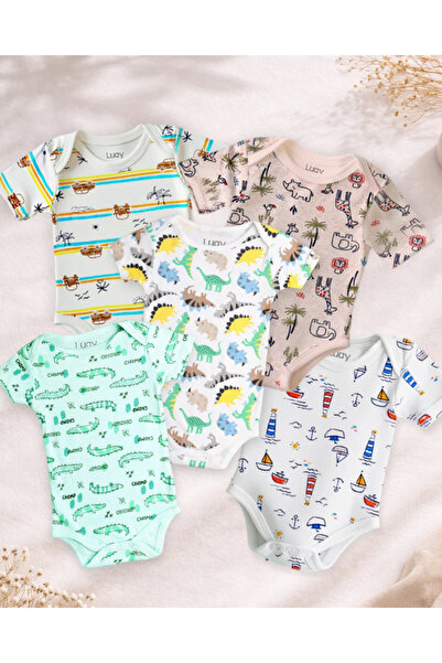 luay Premium 5-Piece Baby onesies – Soft & Comfortable