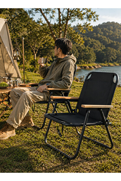 GOG Camping Chair,Outdoor Portable Folding Chair,Lightweight ,Bearing 400kg