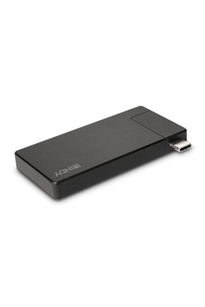 LİNDY Dst-Micro Cu fir USB 3.2 Gen 1 (3.1 Gen 1) Tip-C Negru