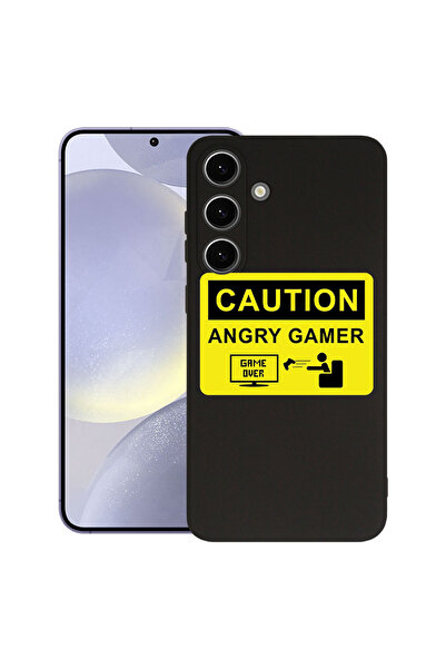 bestcase Husă TPU Ultra Subțire pentru Samsung Galaxy S26, Angry Gamer, 31456...