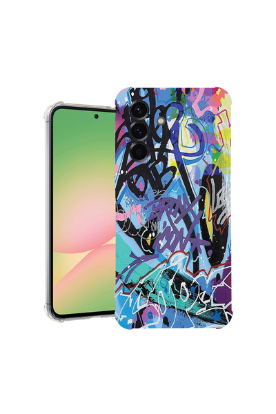 bestcase Husă Antișoc pentru Samsung Galaxy A57, Graffiti, 3128360 AS 1184