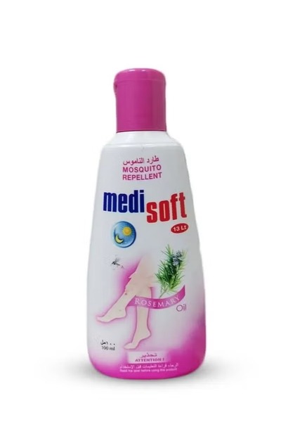 MEDISOFT طارد الناموس المعطر برائحة إكليل الجبل - 100 مل
