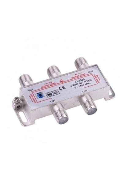 OEM 4-way satellite splitter, 5-2450MHz, Power Pass - 200338