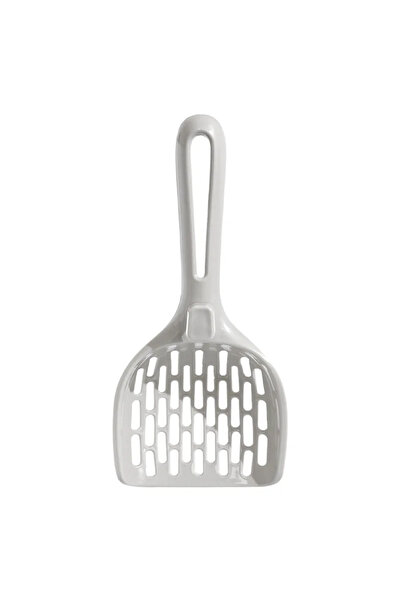 Choice GRAY Cat Litter Scoop Plastic Cat Litter Shovel With Base Self Cleanin...