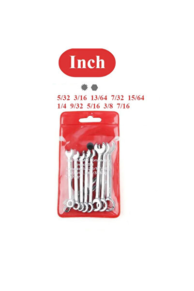 Choice Inch 10Pcs 45# Steel Mini Ratchet Wrench Set 4-11mm Metric & Imperial ...