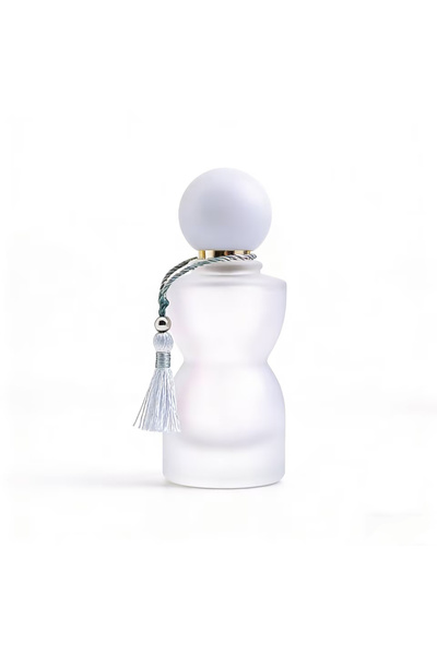 Choice4 30ml white High-end screw cap perfume decanter 30ml colored matt glas...