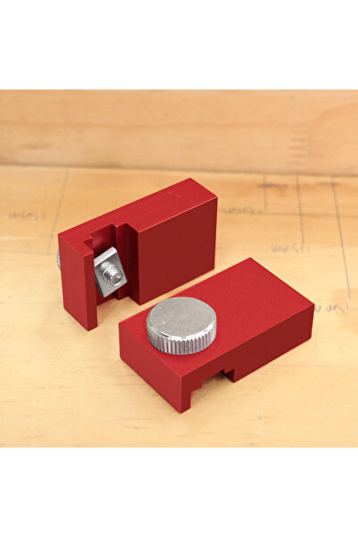 Choice Red Woodworking Sturdy Aluminum Alloy Compatible with Track Saw Rails,...