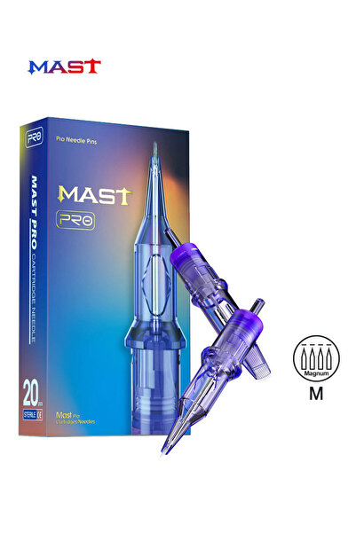 Mast Tattoo Supply 5M1 0.35mm Mast Pro Cartridge 1205M1 Kodlu İğne