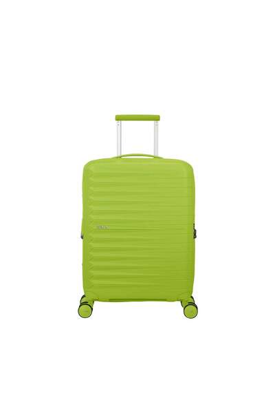 American Tourister Fastforward Yeşil Körüklü 55/20 Kabin Boy Valiz