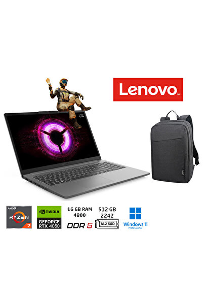 LENOVO LOQ AMD Ryzen7 7735HS 16GB RAM 512GB SSD RTX4050 W11PRO 15.6 IPS 144HZ...