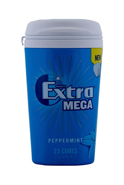 Extra Mega Peppermint 51.5g, Pack of 36pcs
