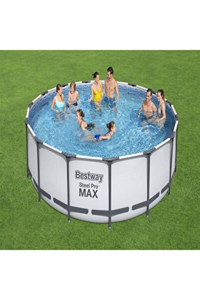 familystore Bestway-swimming pool sail frame round with filter and ladder 457...