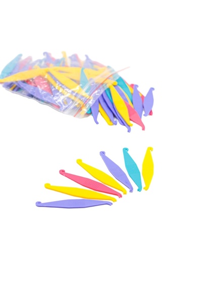 Choice1 100pcs per bag 100PCS Mixed Color Orthodontic Elastomeric Ties Dispos...