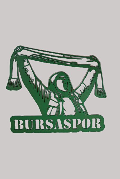 Db Atölye Bursa Spor Holigan Duvar Tablosu - Ahşap Taraftar Tablo - Bursa Tar...