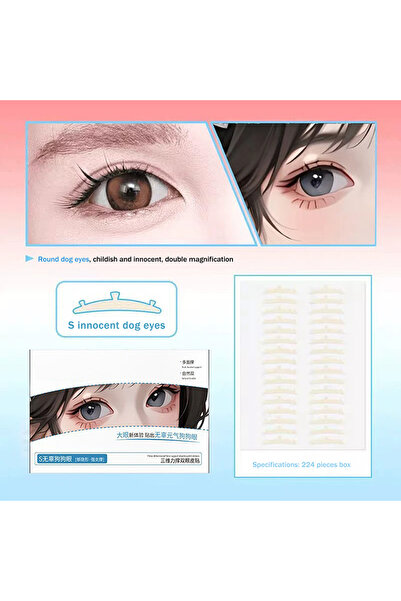 Choice Blue 3D Support Invisible Double Eyelid Tape Self-Adhesive Transparent...