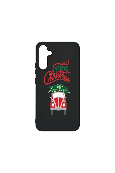 bestcase Калъф, съвместим със Samsung Galaxy A34, Весела Коледа, 0.8 мм тънък...