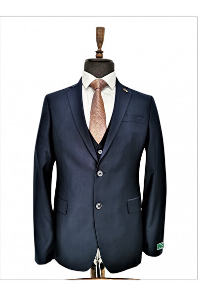 AMONCE Slim Fit men's suit in large sizes Frank