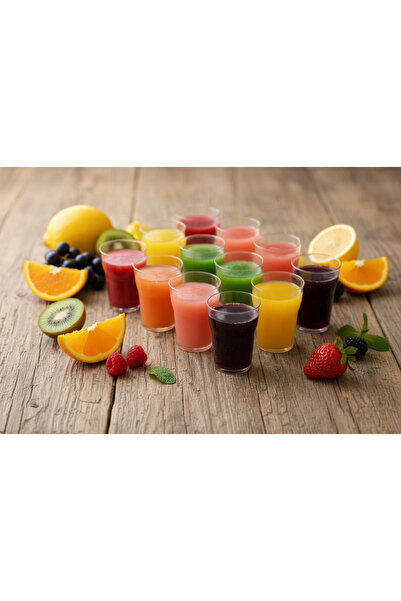 YAZICI 30-Pack of 50 ml Mini Fondip Cups, Hard Plastic Shot Glasses, Puerperi...