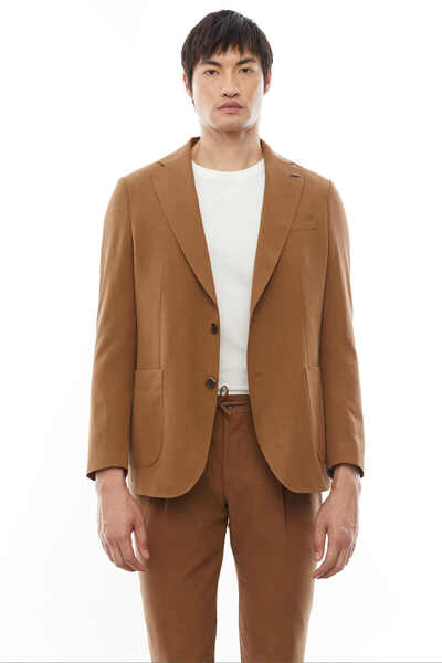 PAULMARK Men's Mono Collar Lined Jacket