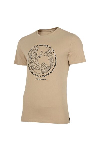 4F Tricou bărbătesc cu mânecă scurtă M