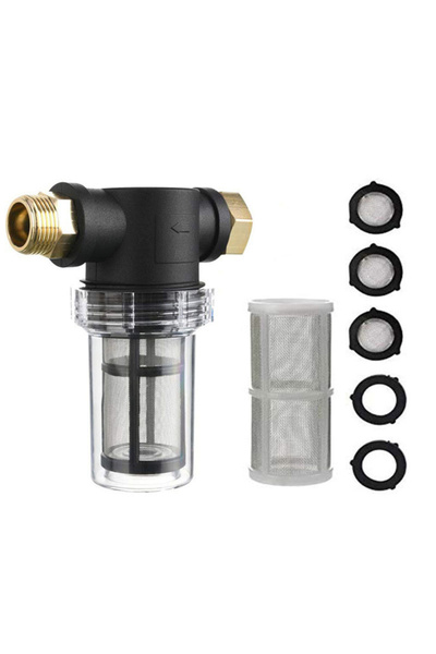 Choice 3/4" Garden Hose Filter for Pressure Washer Inlet Water Sediment Filte...