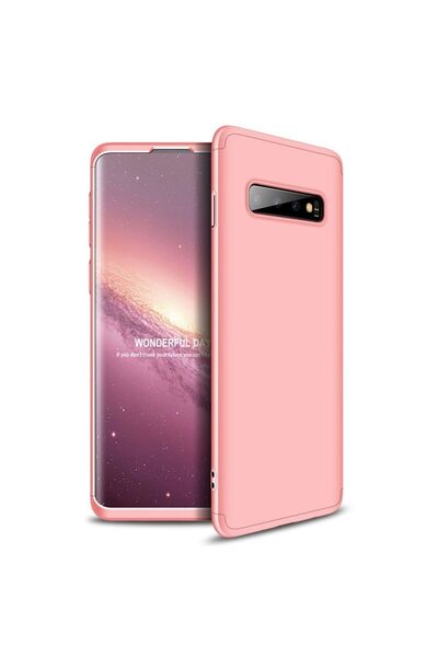 GKK 360 Full Body Protection Samsung Galaxy S10 Ροζ Χρυσό