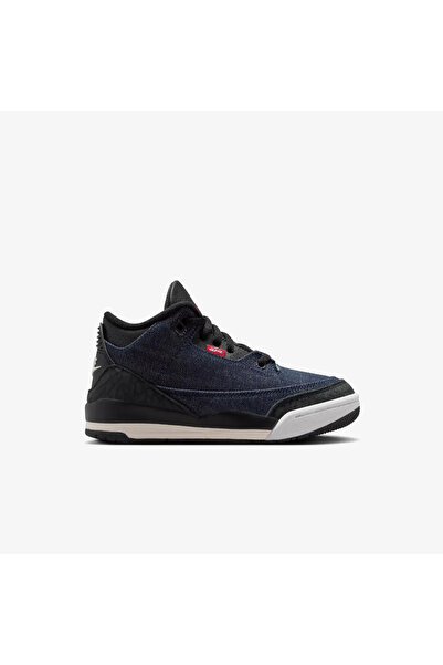 Nike Air Jordan 3 x Levi's® 'Indigo and Gym Red' (PS) IQ8058-400 Juststep