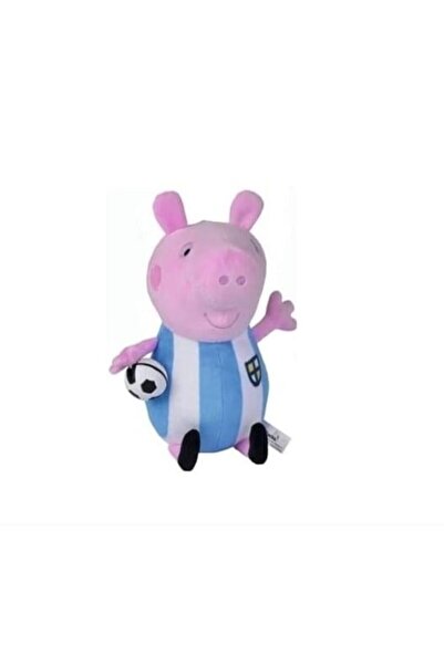Peppa Pig Kostümlü Peluş Futbolcu Peppa